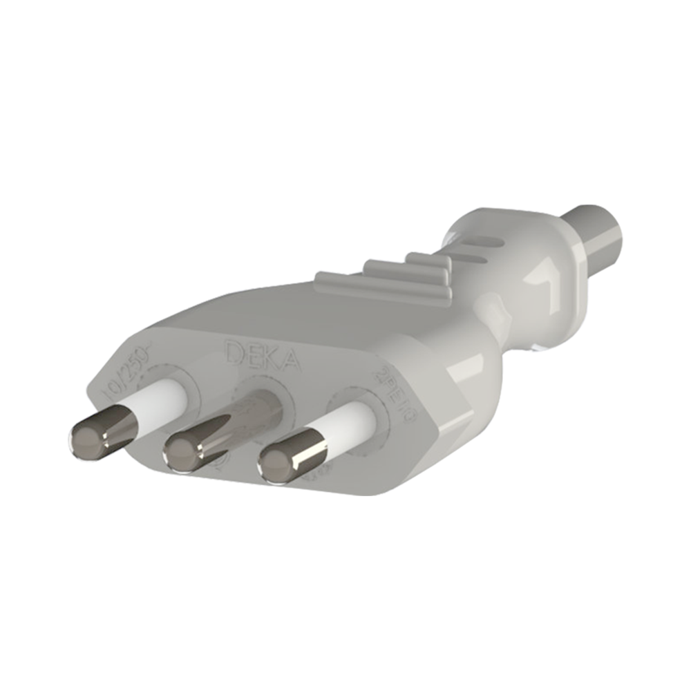 2PE10 10 A Italian Plug (with earth)